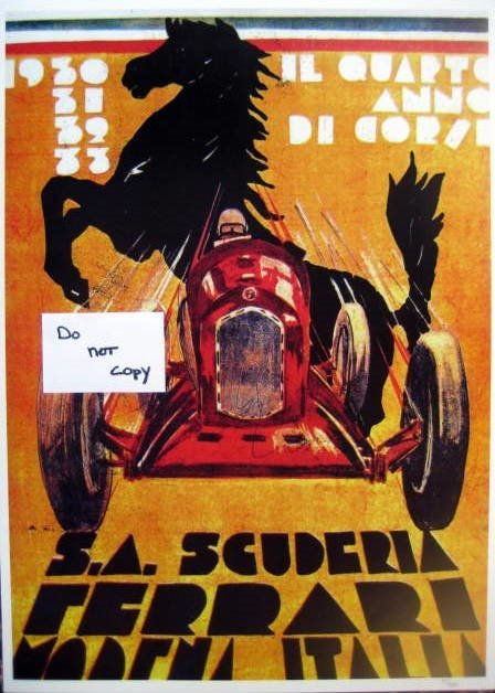 "S.A. Scuderi Ferrari" - Alfa Romeo Modena Italia - 1930 - Limited 39/100 Pcs - Alfa Romeo
