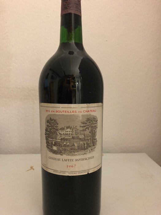 1967 Chateau Lafite Rothschild - 波雅克 1er Grand Cru Classé - 1 馬格南瓶(1.5公升)