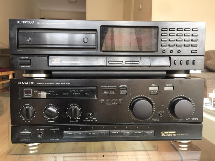Kenwood - A-93+DP-930 - Amplificator, CD Player