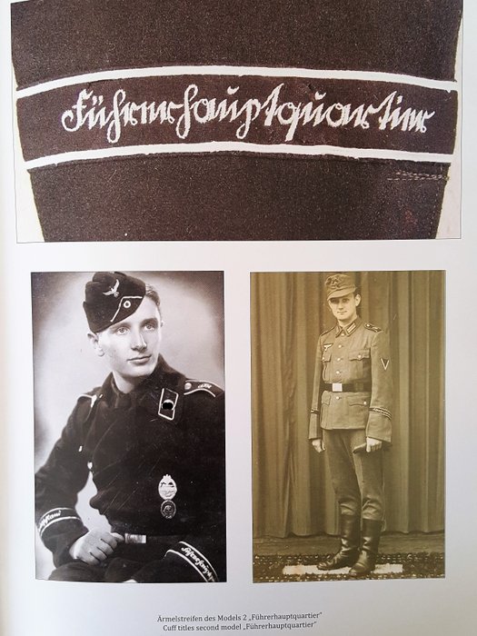 Alemania - III.Reich Wehrmacht libros de identificación gemelos - Libro de Identificación Cuff Titles Vol. I + II