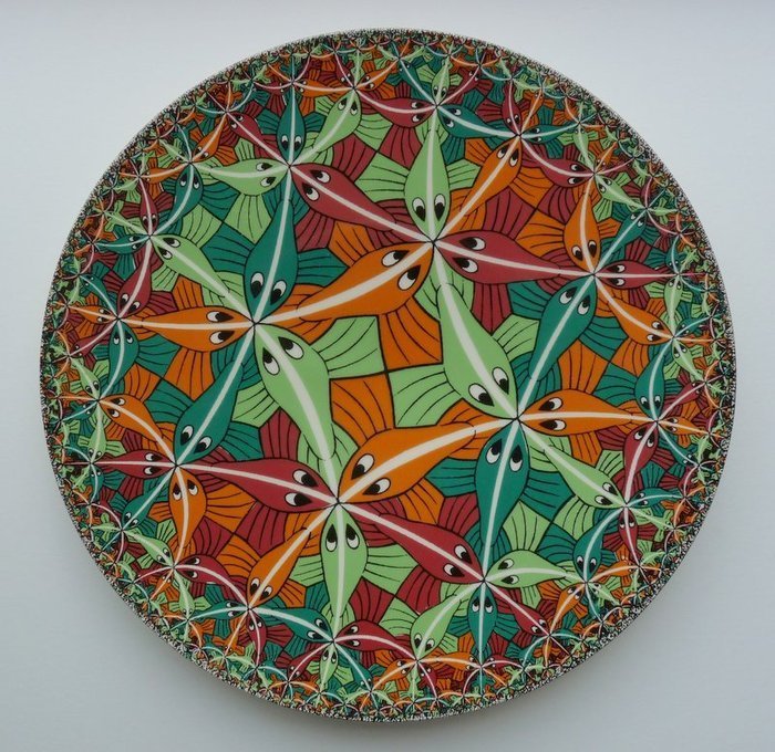 M. C. Escher - Schoonhoven - 板 - 陶瓷