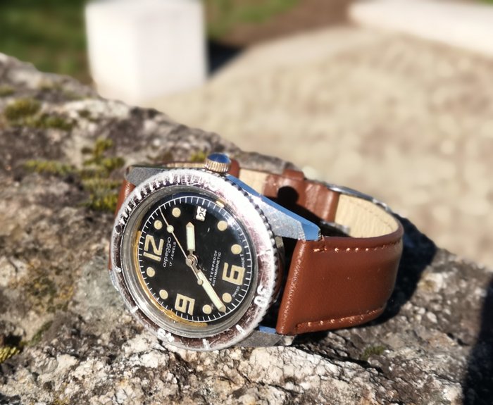 Arpeggio  - Swiss Made - ( EB 8800) - 17 Jewels  - WaterProof -  37 mm - Diver Watch - Férfi - 1970-1979
