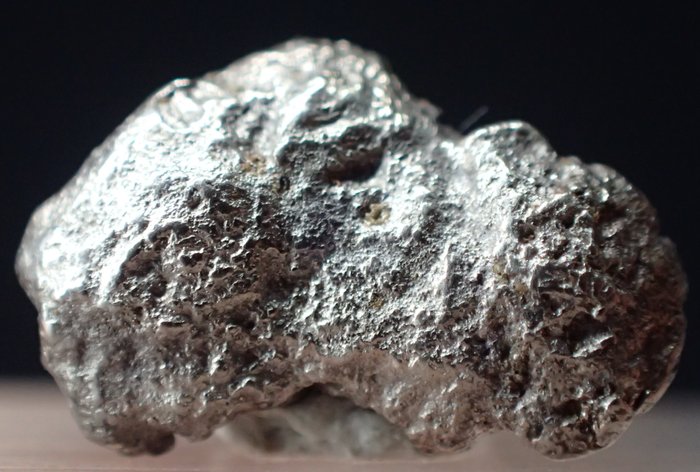 非常罕见的天然白金掘金 4.585ct - 11.22×7.2×2.23 mm - 0.917 g