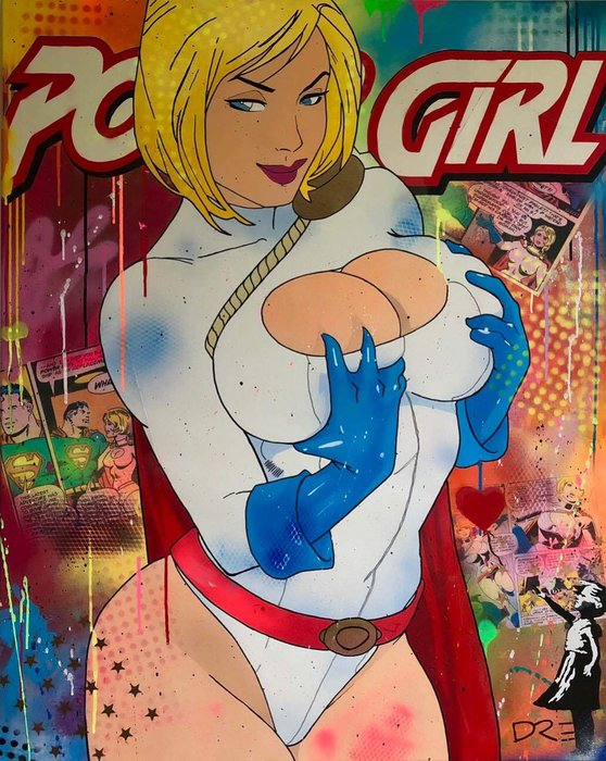 Mister Dre - Power Girl my big sexy boobs. 