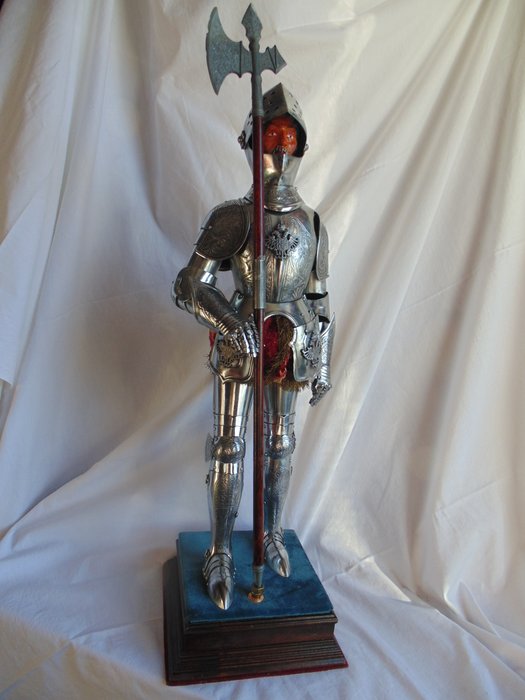 托萊多 - 中世紀盔甲的縮影 -  64厘米 - 鋼