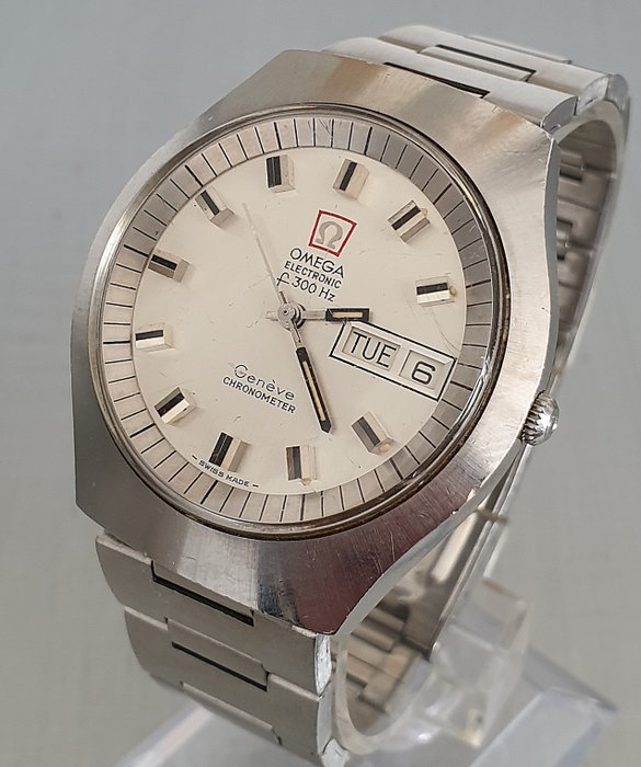 Omega - F300 Hz Day/date Chronometer "NO RESERVE PRICE"  - 198.020 CAL 1260 - Mężczyzna - 1970-1979