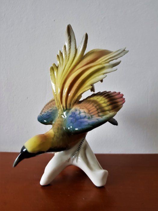 Karl Ens  - rajski ptak - Porcelana