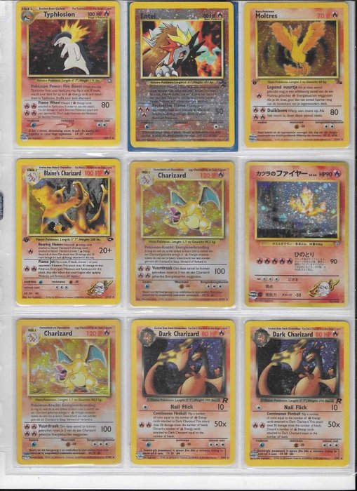 Pokémon - Nintendo creatures gamefreak - Collection of 34 Rare Trading Cards