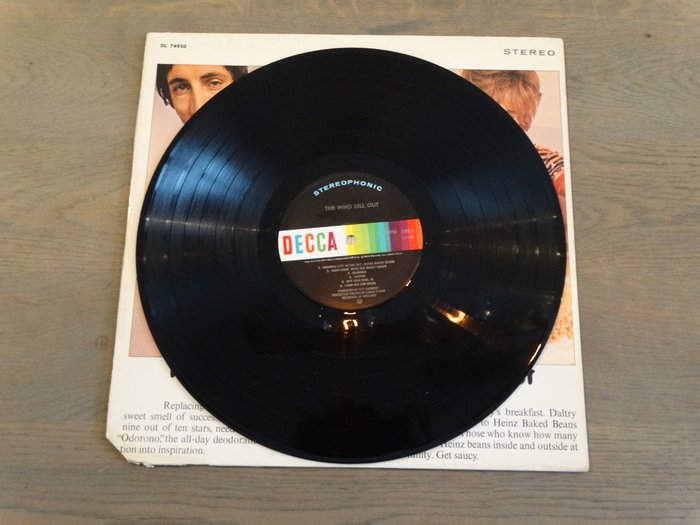 The Who 12/" vinyl record Horloge Keith Moon Roger Daltrey Pete Townshend