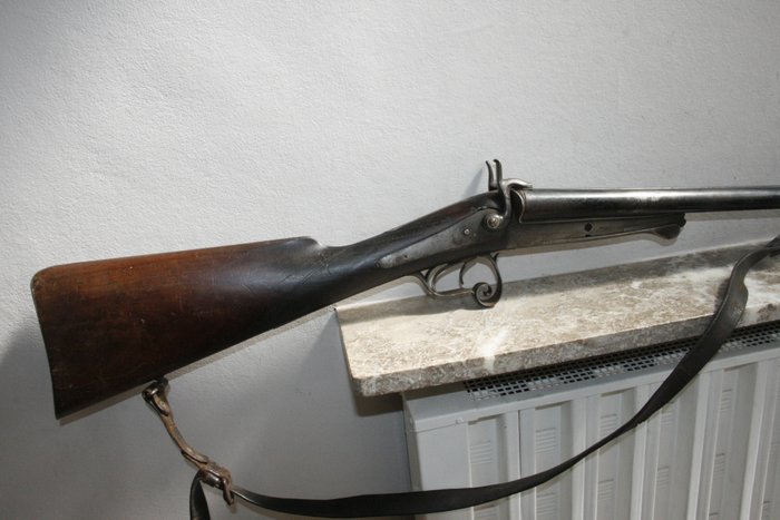 Francja - Manufacture St Etienne - Hunting - Trzpieniowy (Lefaucheux) - pistolet - 17 mm