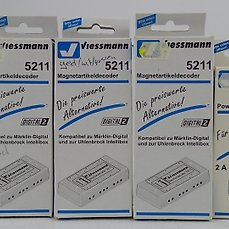 Decodificador magnético Viessmann HO 5211 en embalaje original 