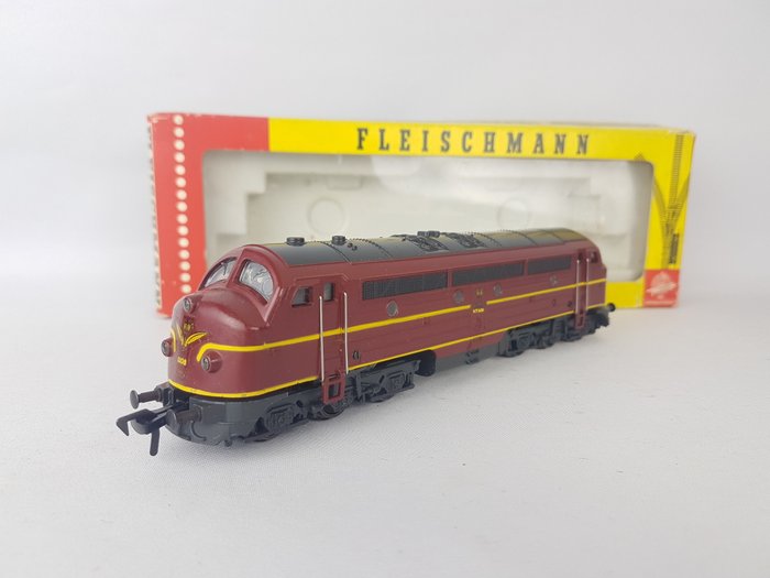 Fleischmann H0 - 4271 - 柴油機車 - Nohab我的1108丹麥鐵路 - DSB