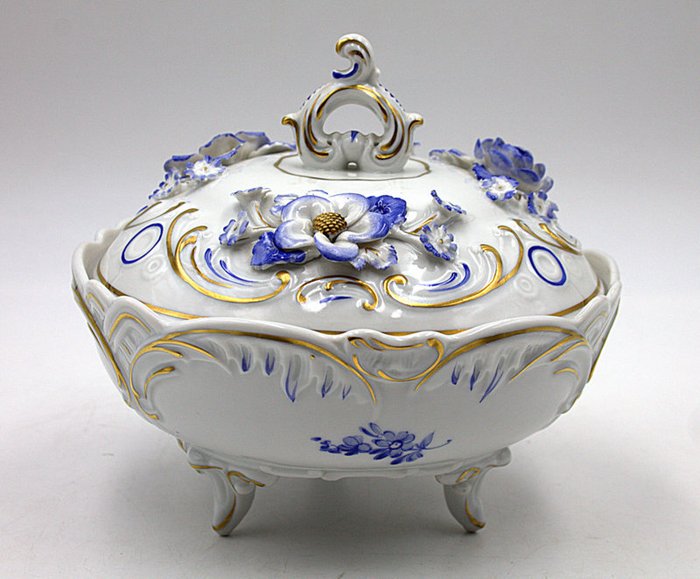 Porcellana di Capodimonte - año 1940 barroco - Porcelana