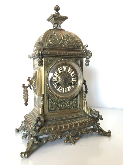 clock terminal - Bronze - 19th century