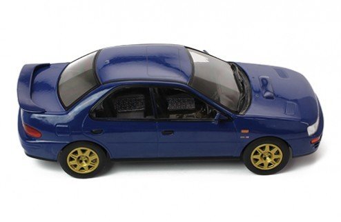Subaru Impreza WRX RHD 1995  blau 1:18 IXO   />/>NEW/</<