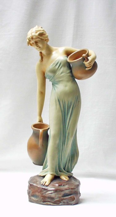 Bernard Bloch - Art Nouveau figurine