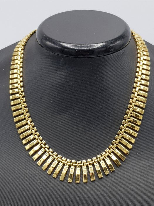 Vintage 14 karaat gold Doblé cleopatra - Collar