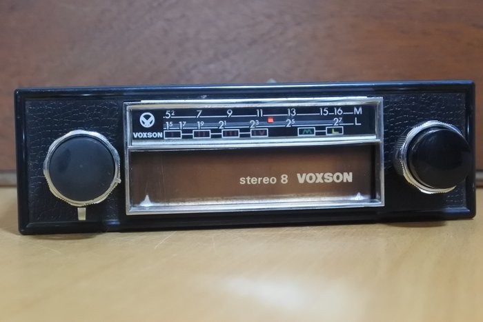 Włoskie radio samochodowe - Voxson Sonar 108 stereo - 1970 