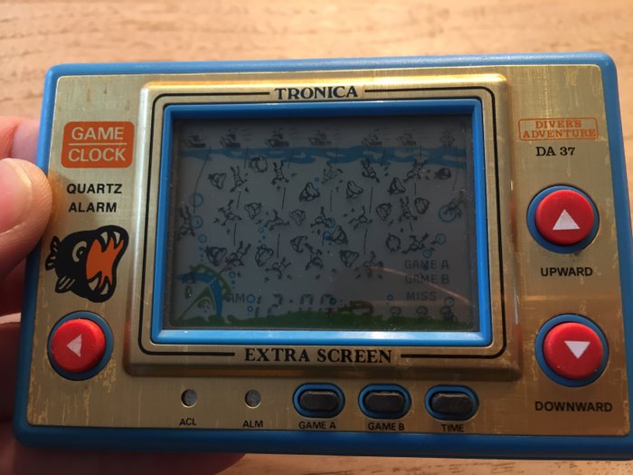 Game Clock - Tronica - DA37 lcd game - Senza scatola originale