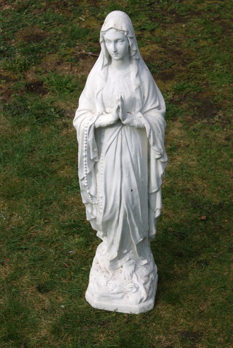 大玛丽雕像花园图像 - 具体, 砂岩
