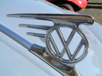 Preview of the first image of Emblem/mascot/badge - VW Volkswagen Beetle Rocket Mascot Emblem Aussie Australian Rocket Polished S.