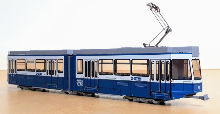 Navemo H0 - 22110003 - Leddelt sporvogn - Tram 2000 - Verkehrsbetriebe Zürich (VBZ)