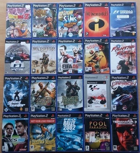 sony playstation video games
