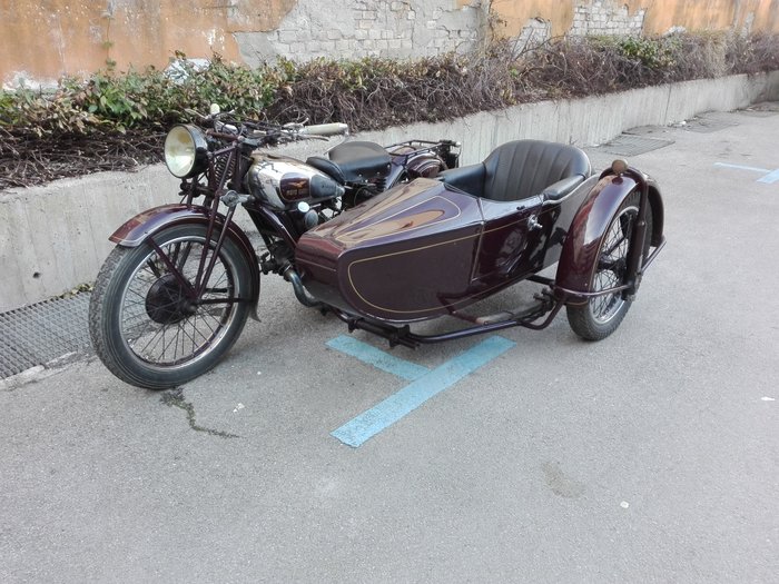 Moto Guzzi - Sport 15 -Motocarrozzetta - 500 cc - 1933