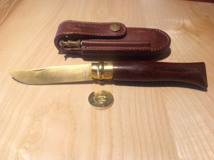 法國 - OPINEL - HISTORY 2000 - Couteau de poche avec étui - COLLECTION - 折疊刀 - OPINEL