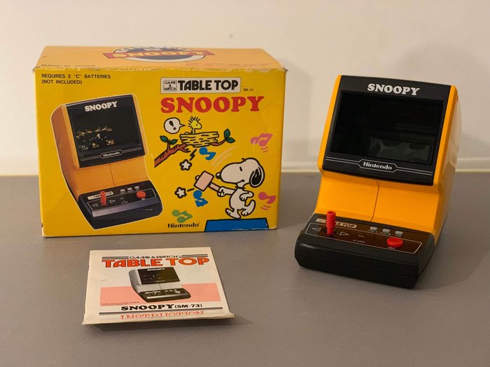 1 Nintendo  Snoopy - Tabletop - Eredeti dobozban