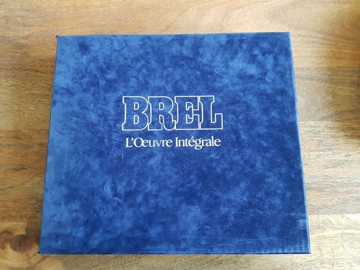 Jacques Brel - Brel L'Oeuvre Intégrale - Πολλαπλοί τίτλοι - Box set, Δίσκος LP's - 1982/1982