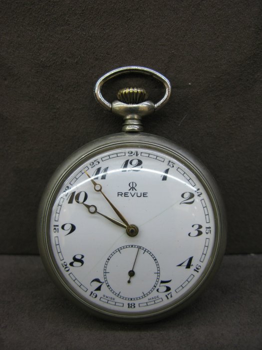 Revue - Precision  - pocket watch T.C.D.D. NO RESERVE PRICE - Herre - 1950-1959