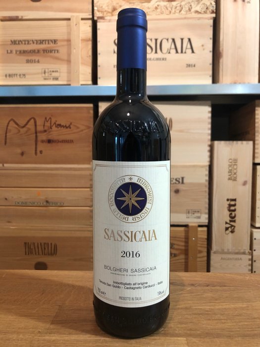 2016 Tenuta San Guido Sassicaia  - Bolgheri - 1 Flaske (0,75L)