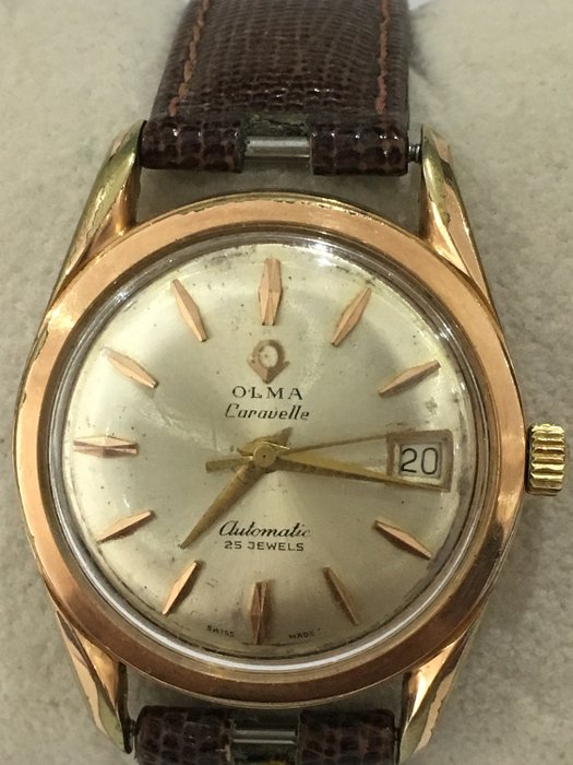 caravelle olma automatic  - 25 jewels  - Homme - 1950-1959
