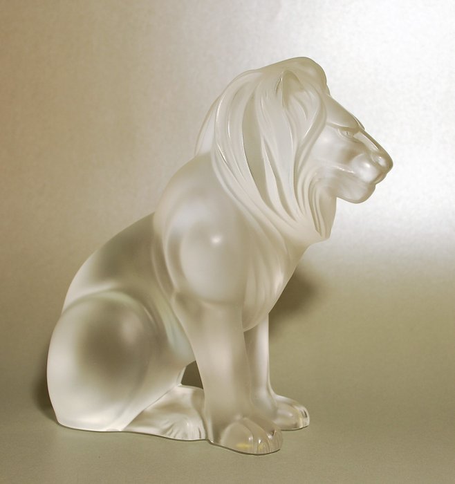Lalique - Bamara Lion - Clear crystal