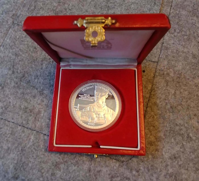 België - F1 Michael Schumacher silver collectible coin 1994 1994 - Zilver
