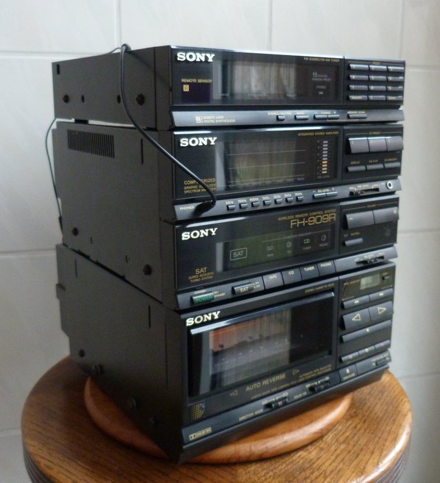 Sony - ta-909 - st-909r - tc-r707 - Hi-Fi Anlage