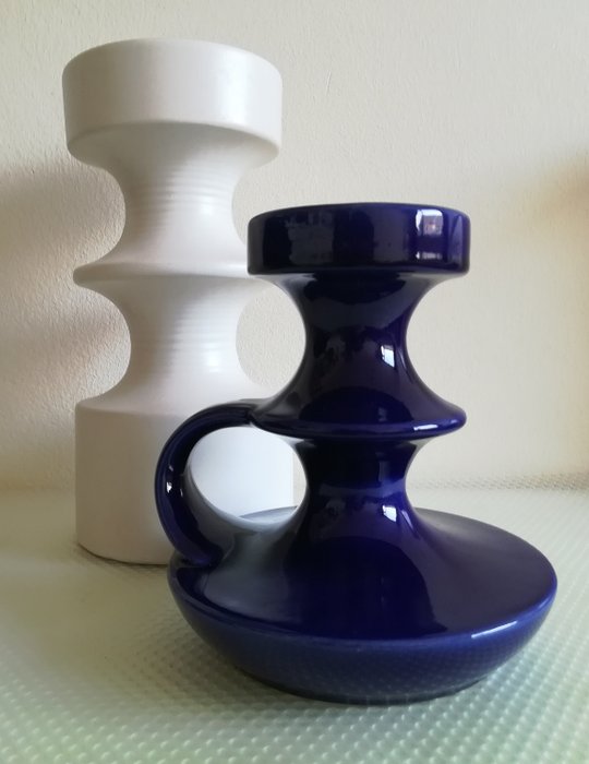 Cari Zalloni - Steuler - Kerzenhalter 304/15 und 150/25 - Keramik