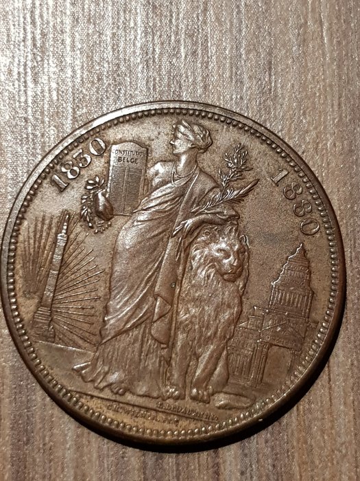 Belgien - Module van 10  Cent 1830-1880 - 50 jaar onafhankelijkheid Leopold I - Leopold II