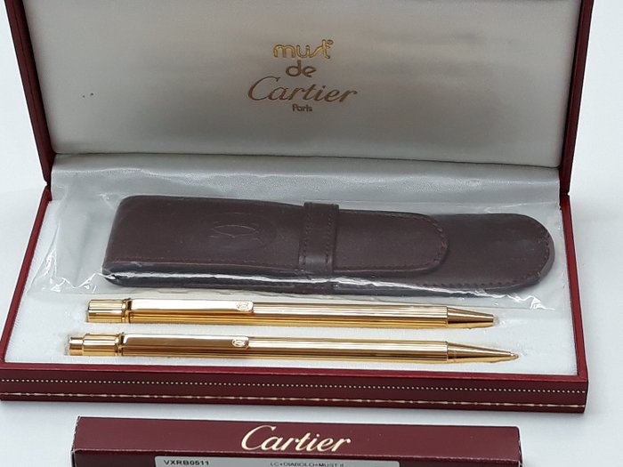 Cartier - mechanical pencil + pen + 