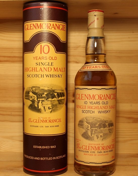 Glenmorangie 10 years old 2nd Generation - b. Années 1990 - 70cl
