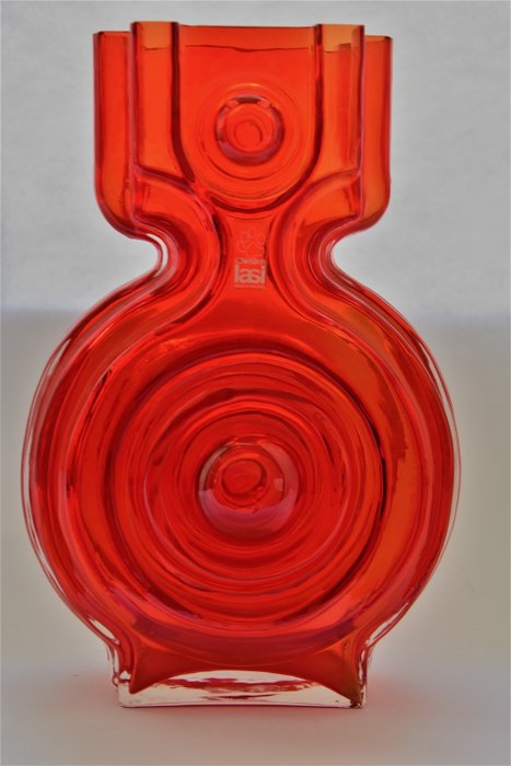 Helena Tynell  - Riihimaki/Riihimaen Lasi Oy - 花瓶 (1) - 水晶, 玻璃