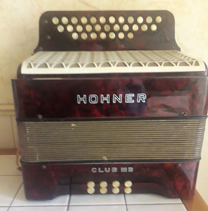 Hohner - Club III B - Diatonic button accordion - Germany - - Catawiki