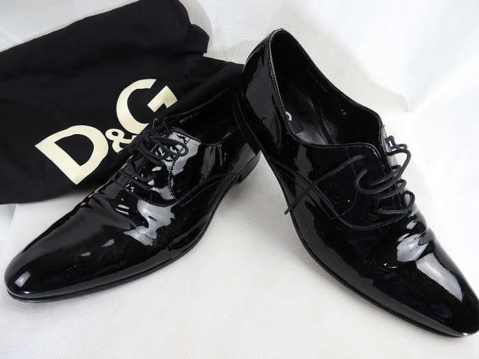 dolce and gabbana shoes shiny