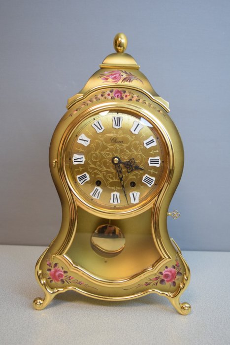 Uhr - Eluxa Grosjean - Glas, Messing, Verbundwerkstoff - 20. Jahrhundert