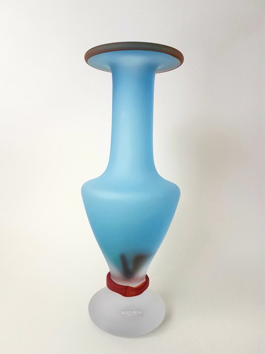 Monica Backstrom voor Kosta Boda - Wunderschöne Pandora Vase - Glas