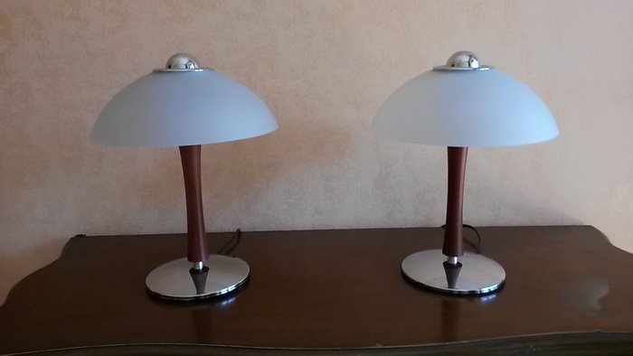 Ernesto Gismondi e Giancarlo Fassina - Artemide - Lampe de table (2) - Mod. Arcadia