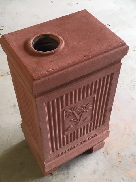 Felici Prato - Antique stove from the 50s - Terracotta