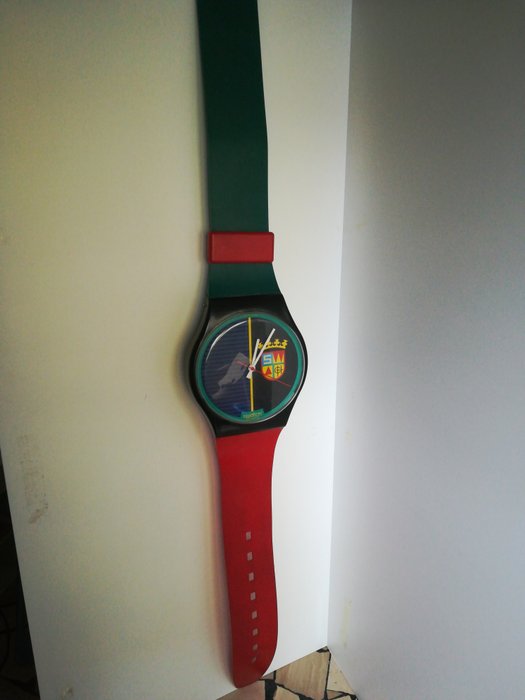 Swatch wall clock - Plastic
