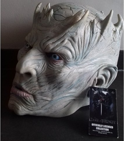 Officially Licensed HBO Game of Thrones Night's King Mask Trick or Treat Studios 